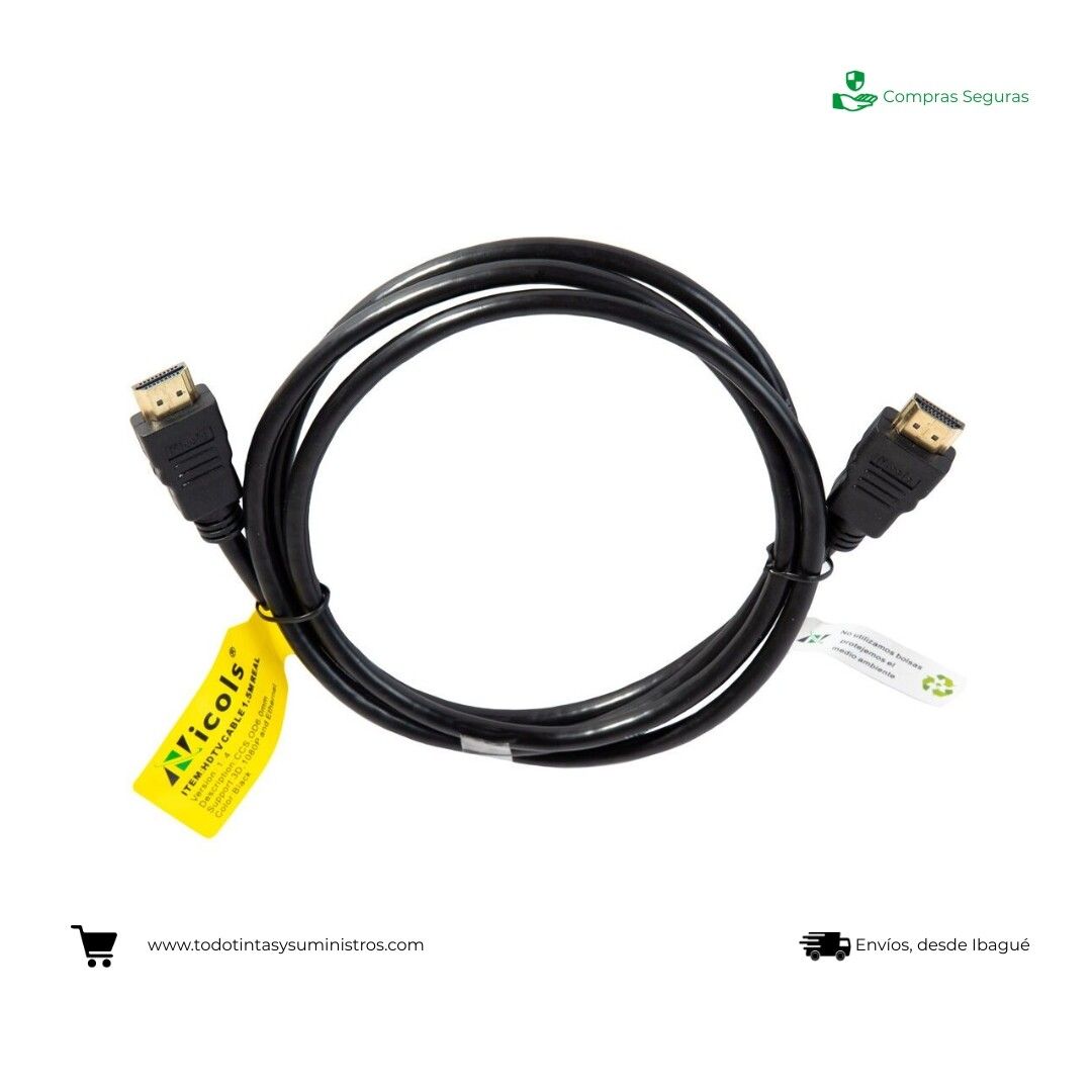 Cable Hdmi 1.5 Mts Nicols