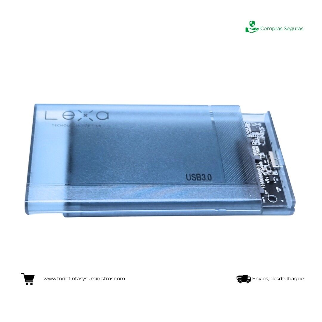 Caja de disco duro Lexa Ref 30082 Blue 2