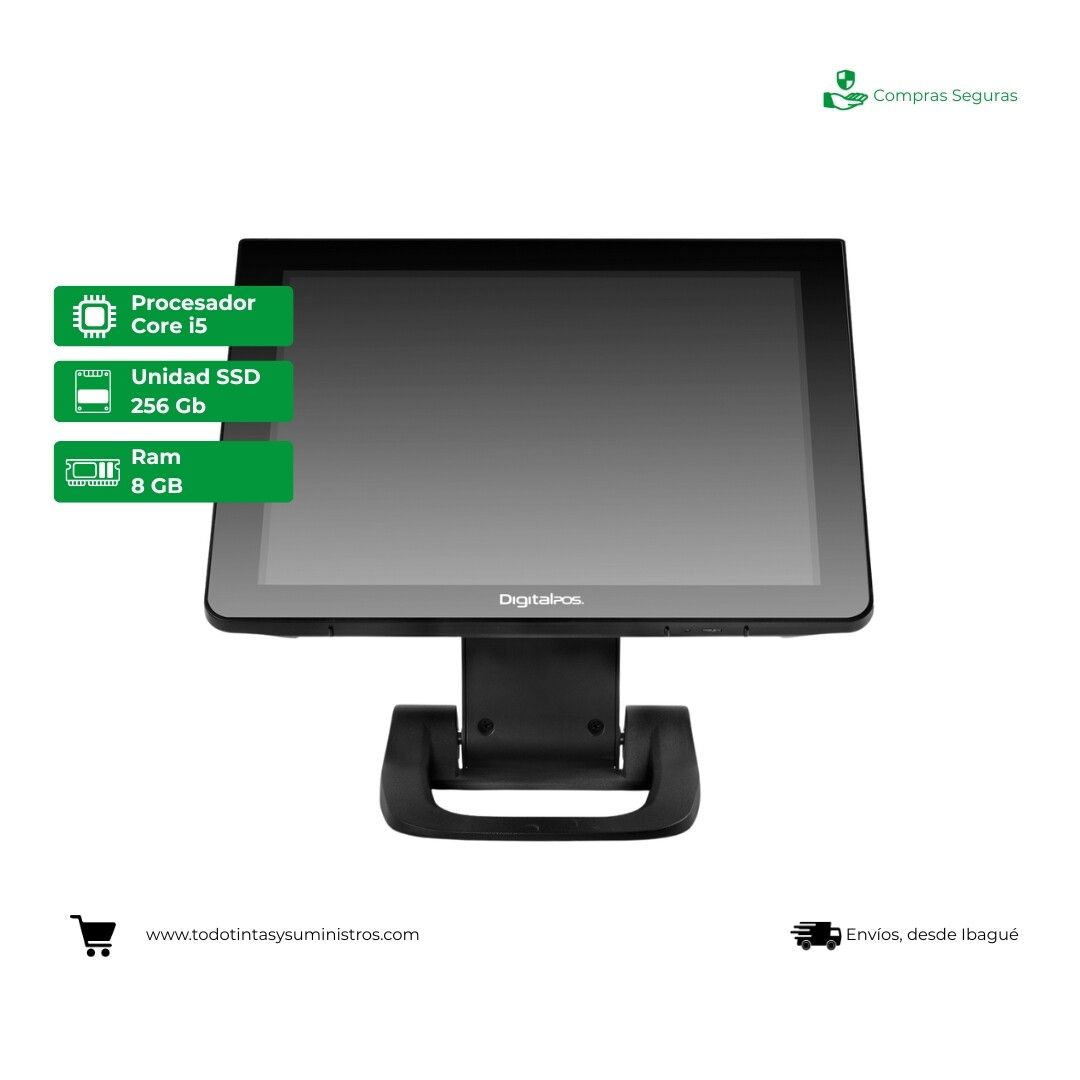 Equipo Pos Dig150W-V3 I5 Ram 8Gb Ssd 256Gb Windows 11