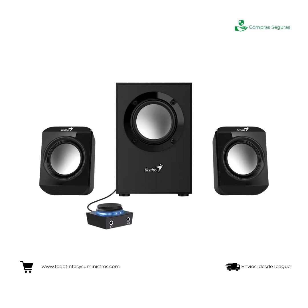 Subwofer Genius 2.1 300ll negro