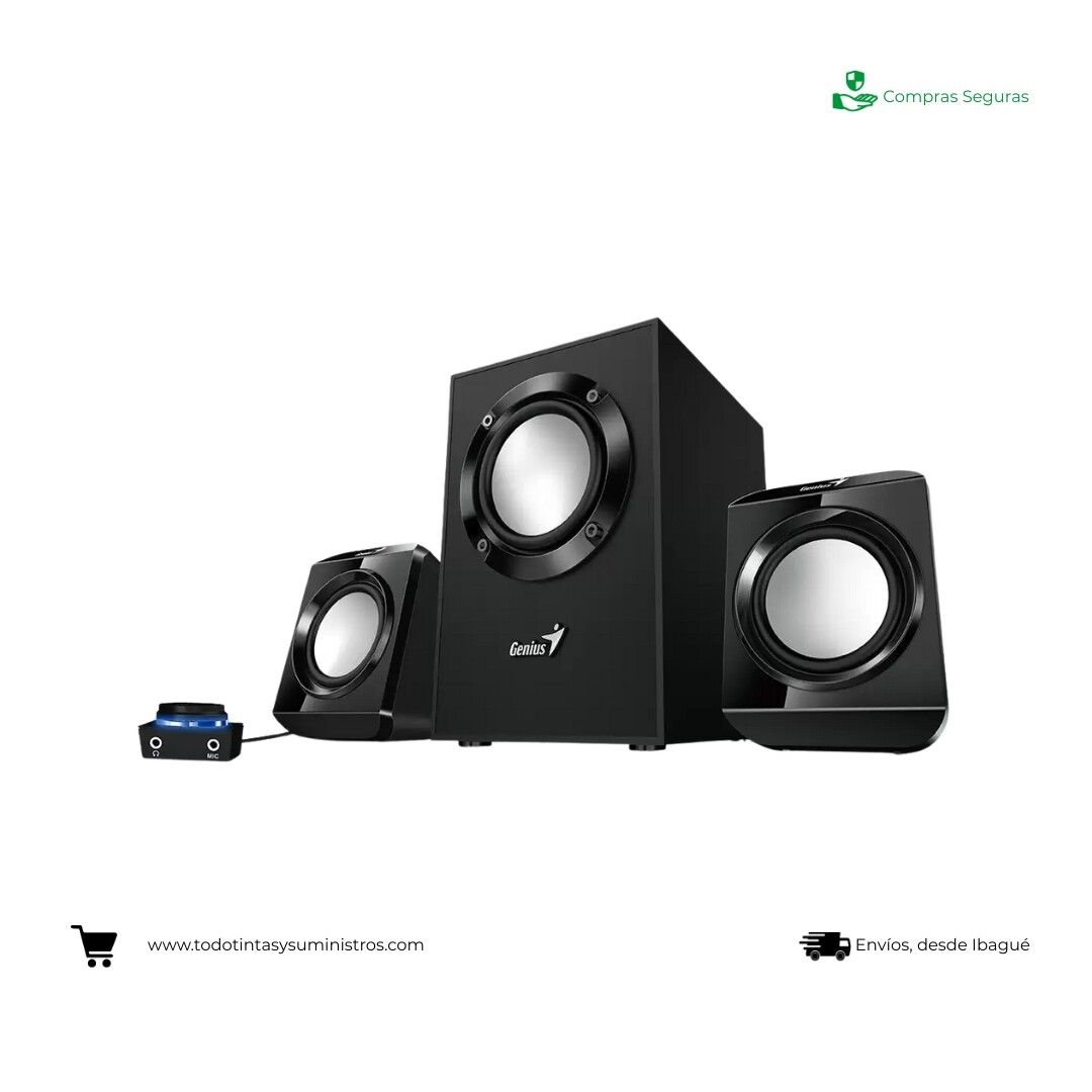 Subwofer Genius 2.1 300ll negro 2
