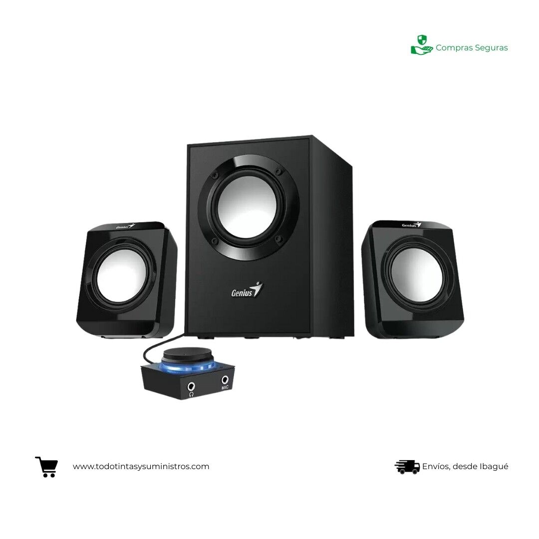 Subwofer Genius 2.1 300ll negro 3