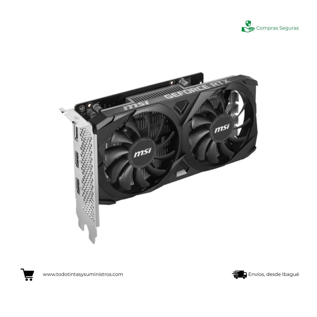 Tarjeta de video NVIDIA GeForce RTX 3050 6GB GDDR6 2