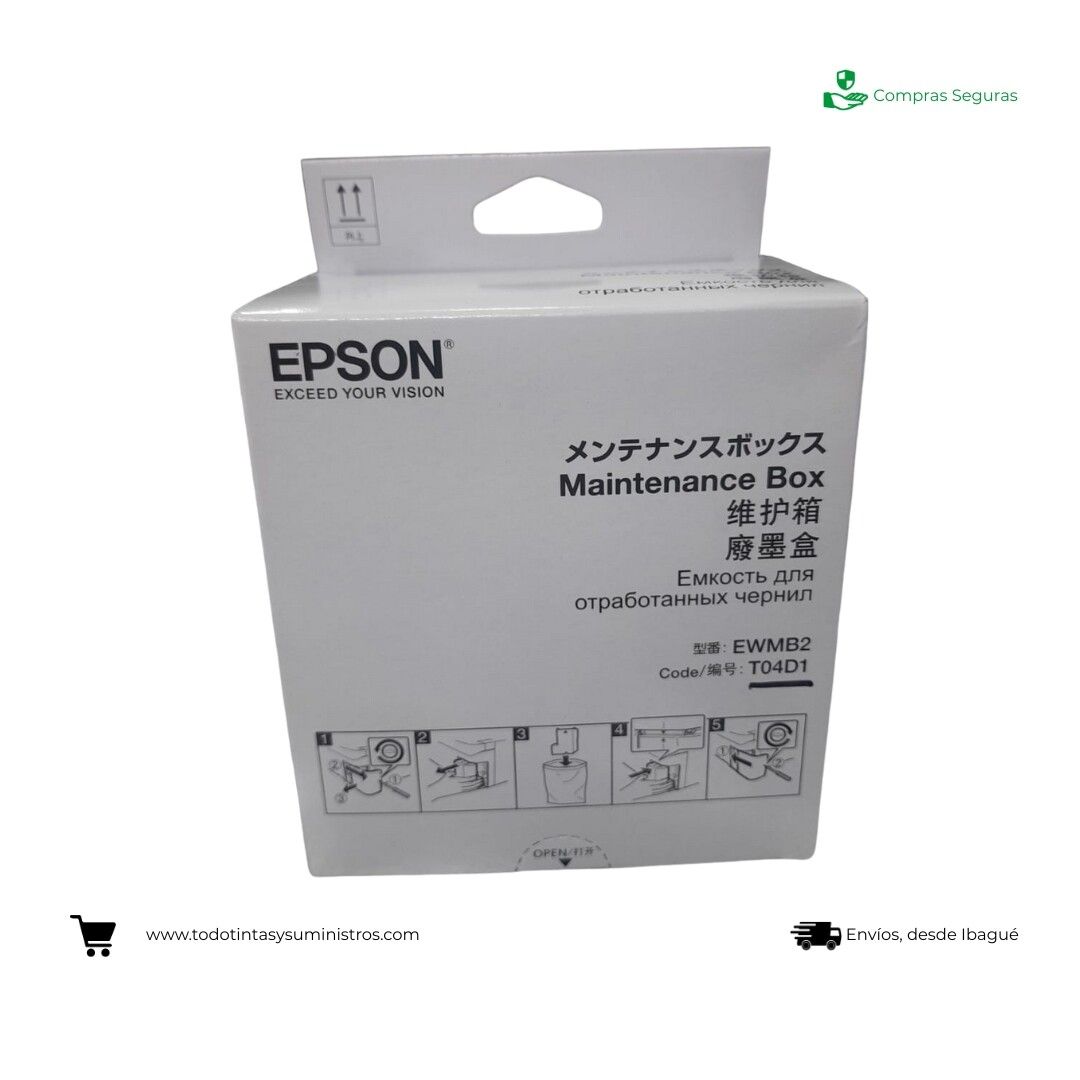 Caja de mantenimiento TD4D100 Epson Original