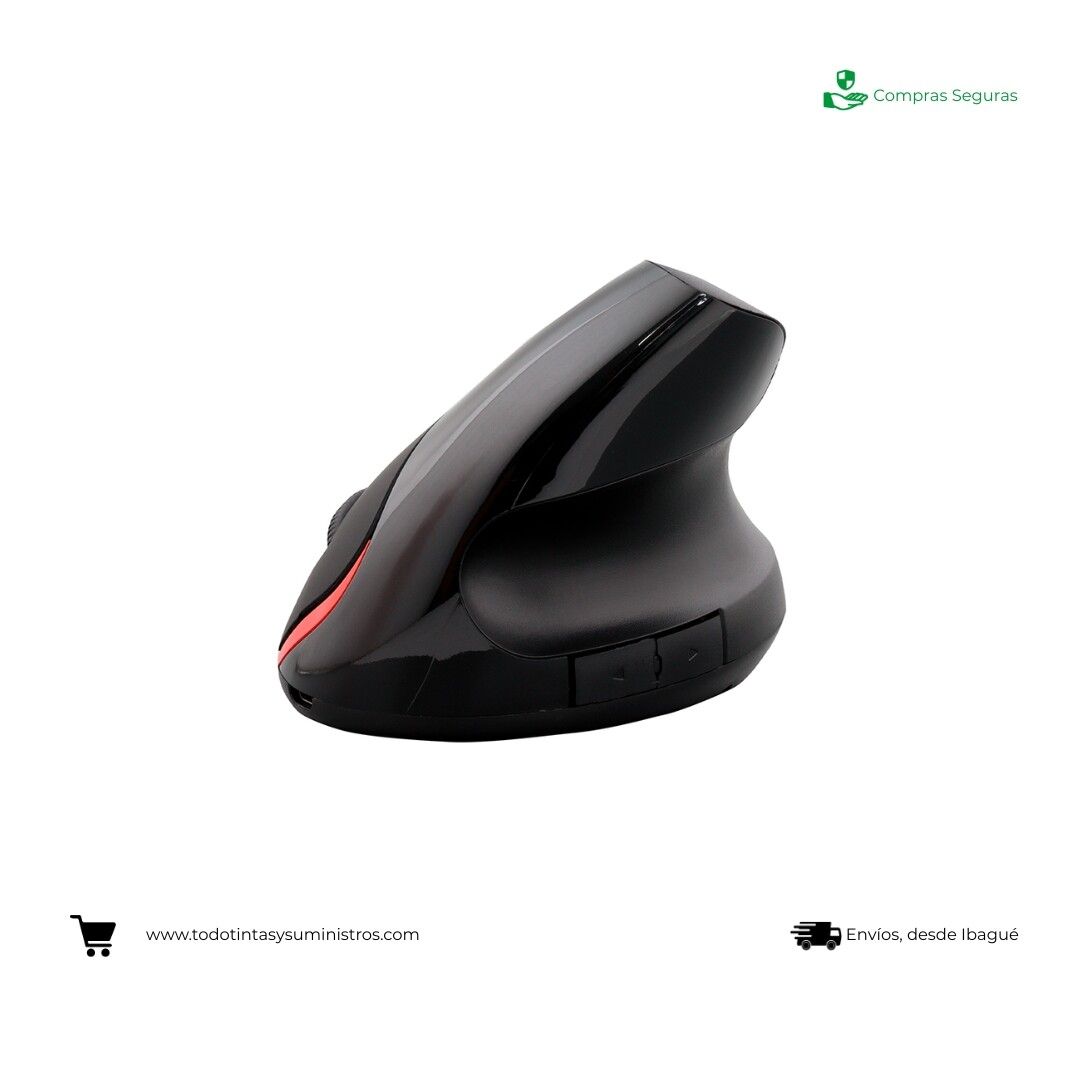 Mouse vertical inalámbrico basik 2
