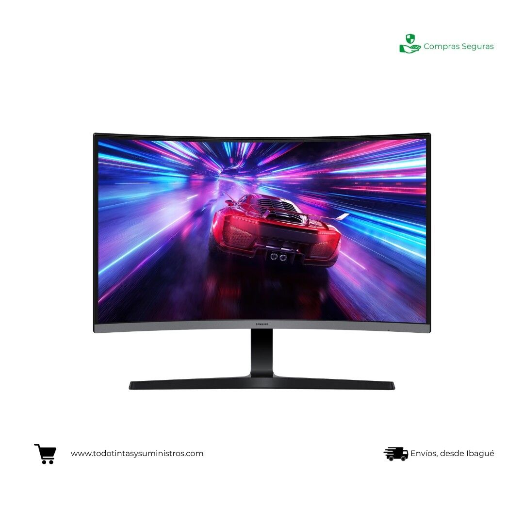 Monitor Samsung curvo 27" Ls27D390GANXZA