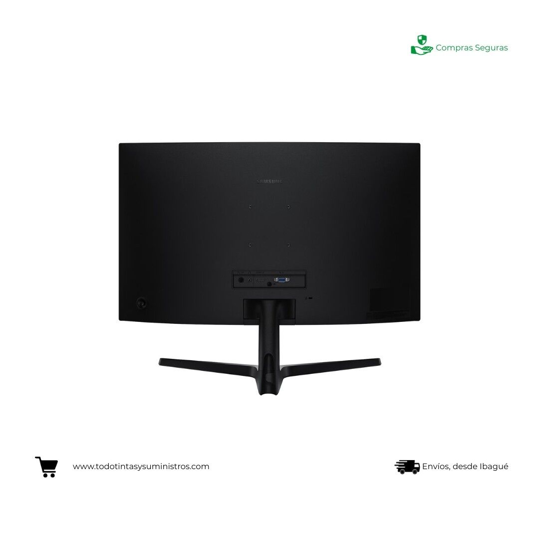 Monitor Samsung curvo 27" Ls27D390GANXZA 3