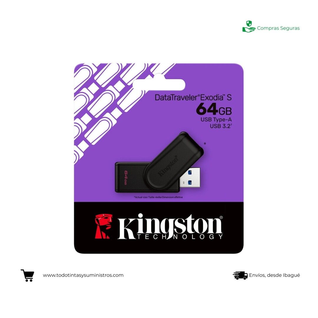 Memoria USB Exodia  64GB (USB-A) Kingston