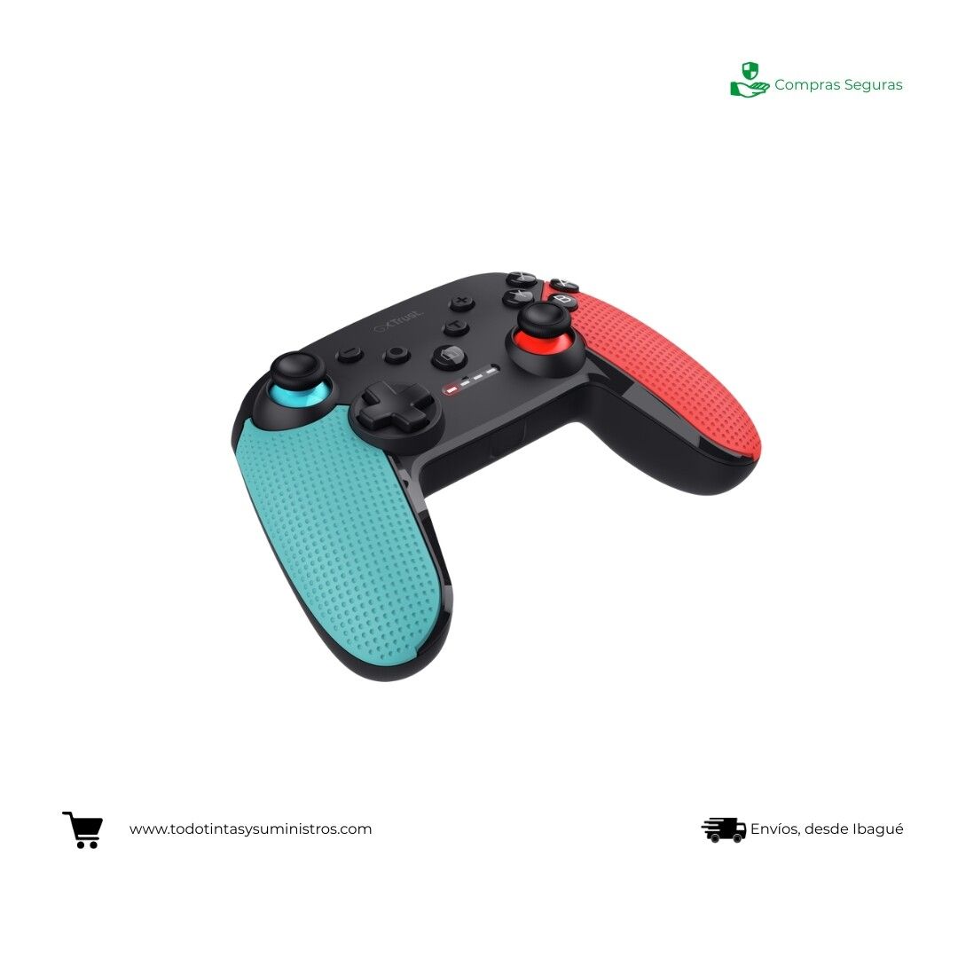 Control gamer GXT 1246B Muta - Mando inalámbrico para Nintendo Switch y Nintendo Switch 2 4