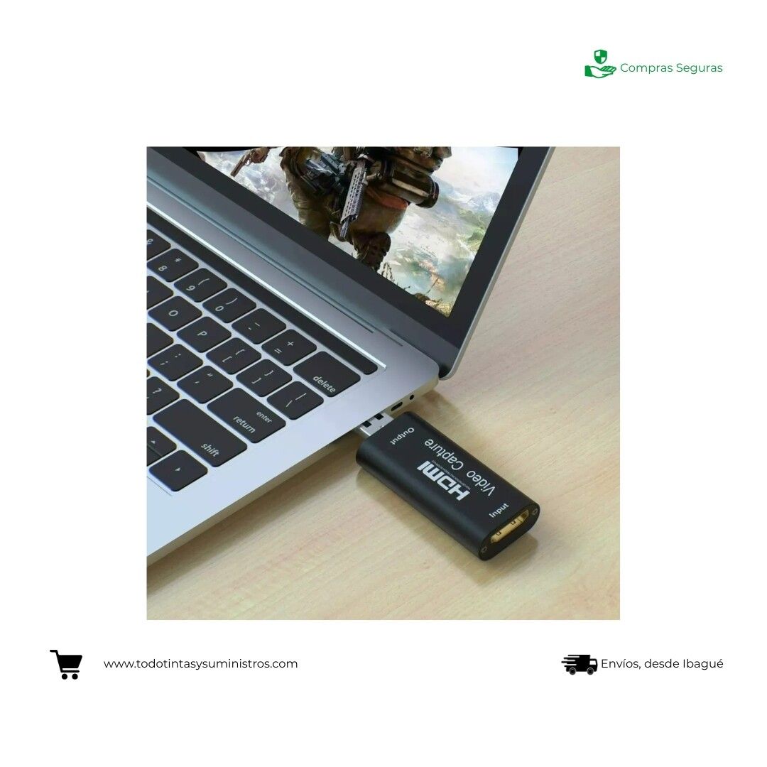 Tarjeta De Captura De Audio Y Video Hdmi A Usb 2