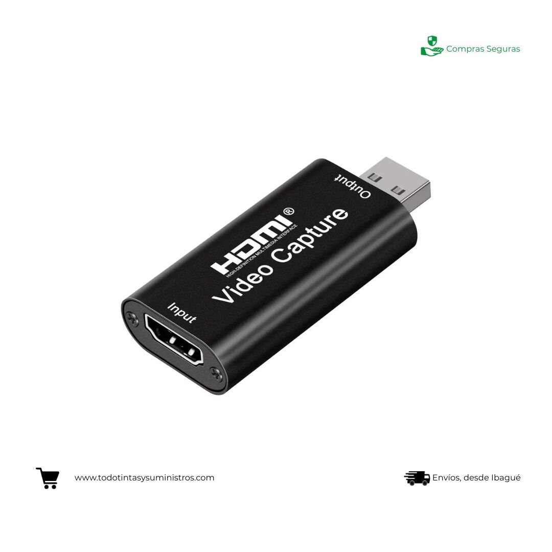 Tarjeta De Captura De Audio Y Video Hdmi A Usb