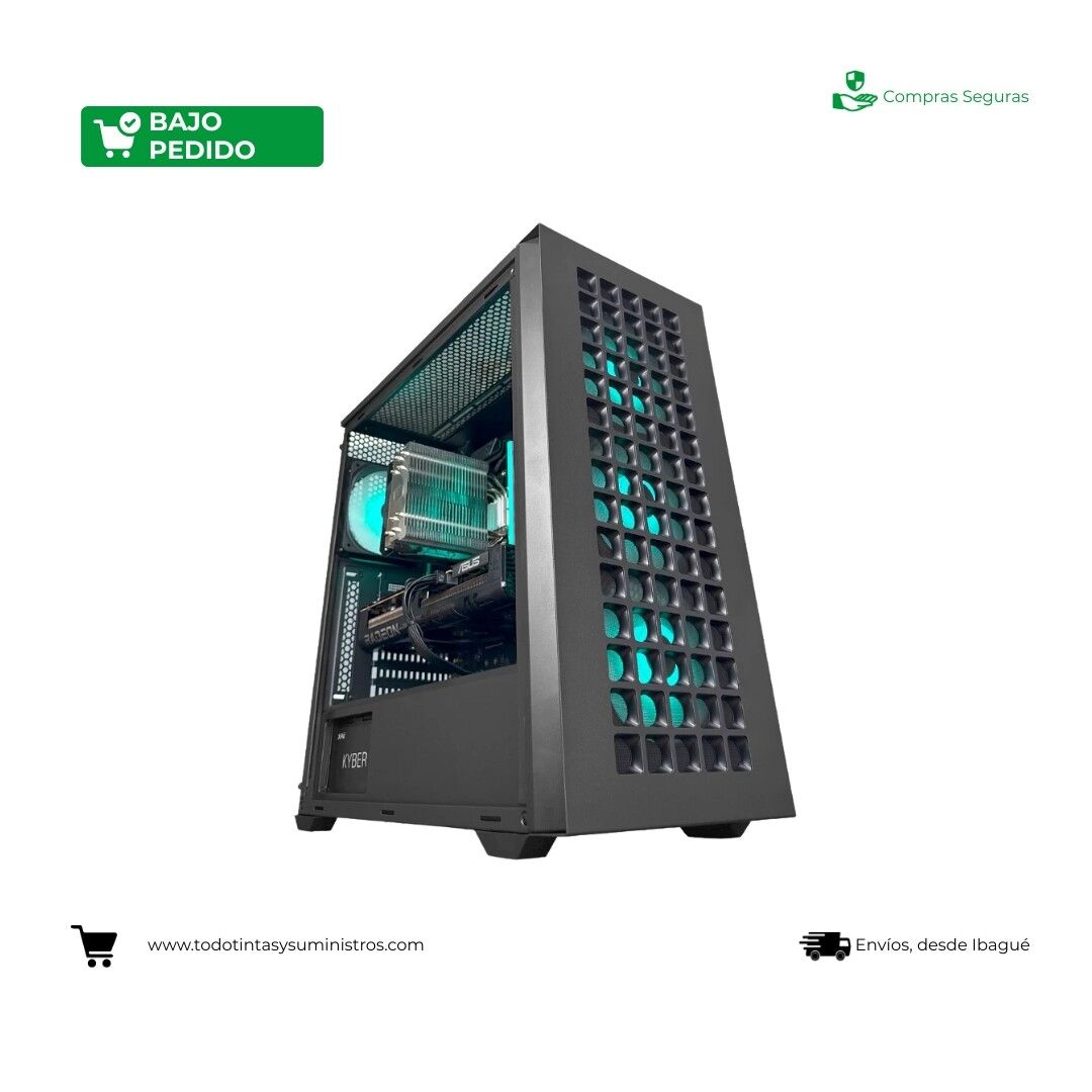 PC Gamer Amethyst TA170 AMD Ryzen 5 9600X RX 9070 16GB RAM 32GB M.2 2TB