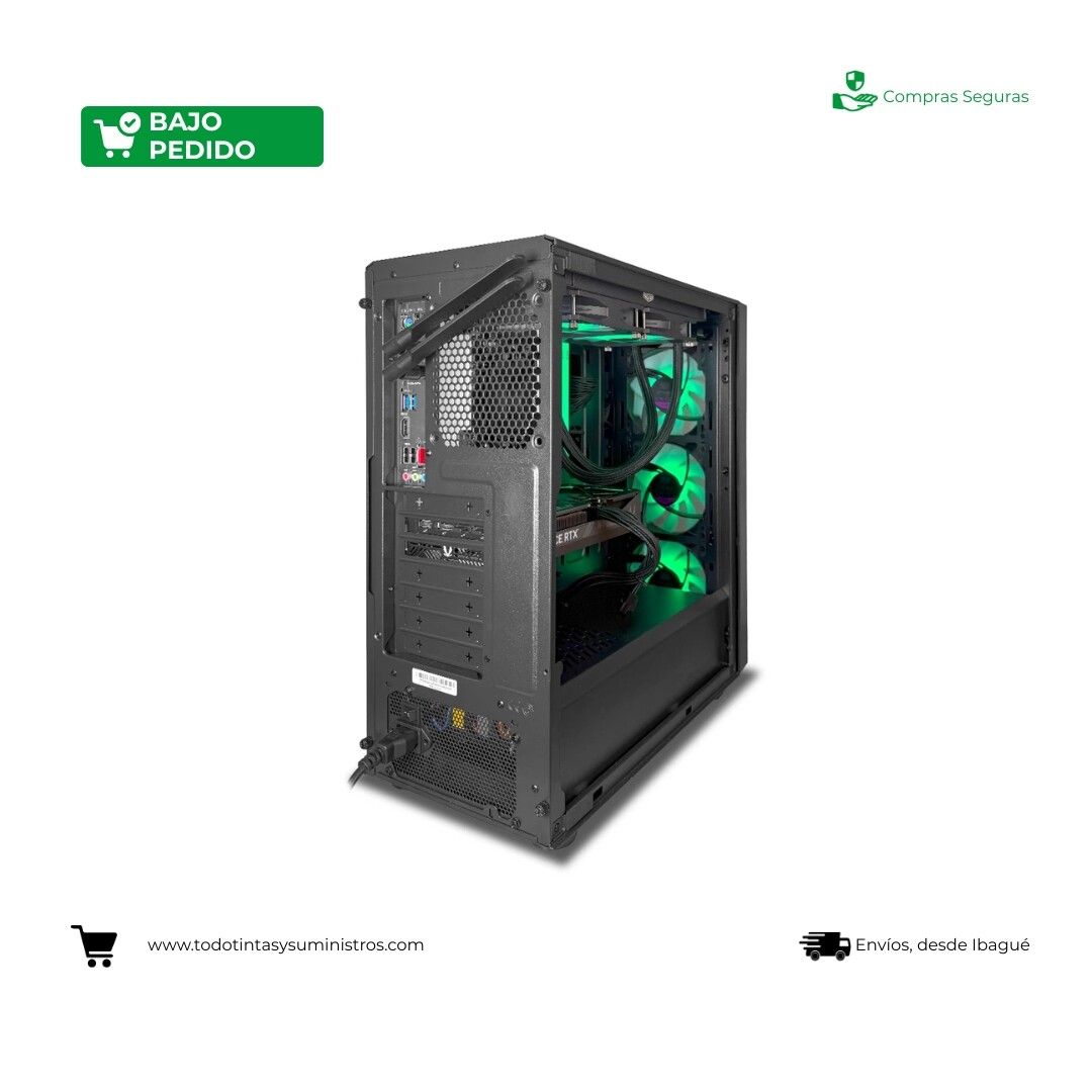 PC Gamer Amethyst TA163 AMD Ryzen 5 7500F RTX 5060 Ti 16GB RAM 32GB M.2 1TB 7