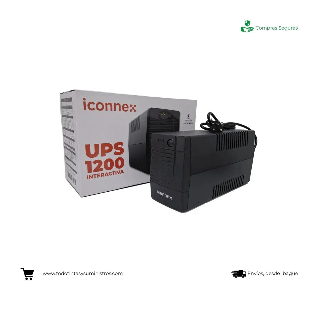 Ups interactiva iconnex Gp1200 - 800va 5
