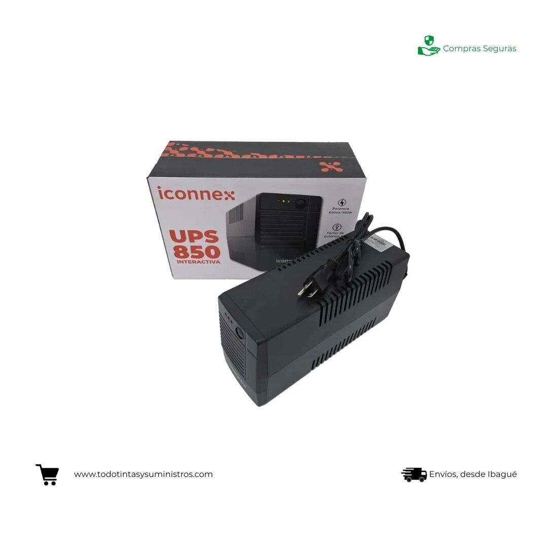 Ups interactiva iconnex Gp850 - 600va 2