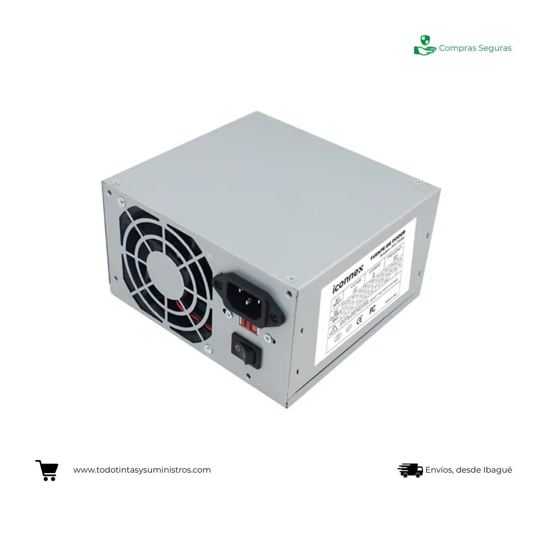 Fuente de poder iconnex inx-750