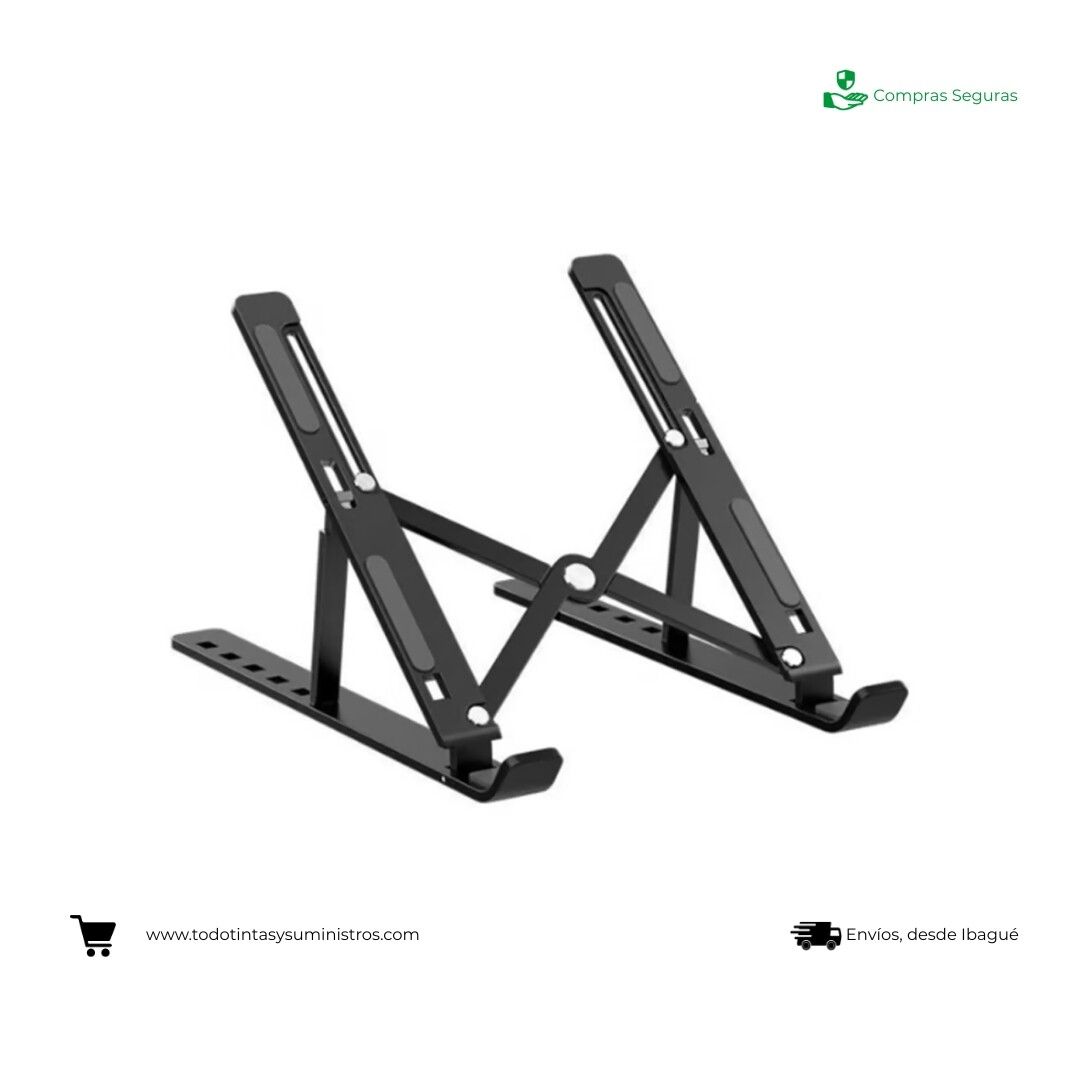 Base Portátil Ergonómica Reclinable 7 Niveles, Plástico