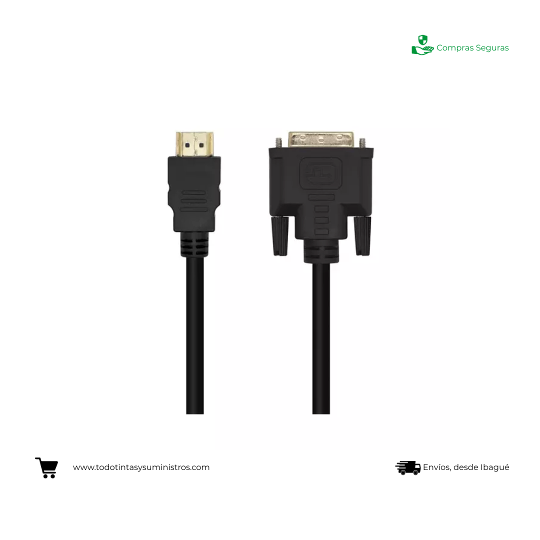Cable Hdmi a Dvi 1.8 Mts 4