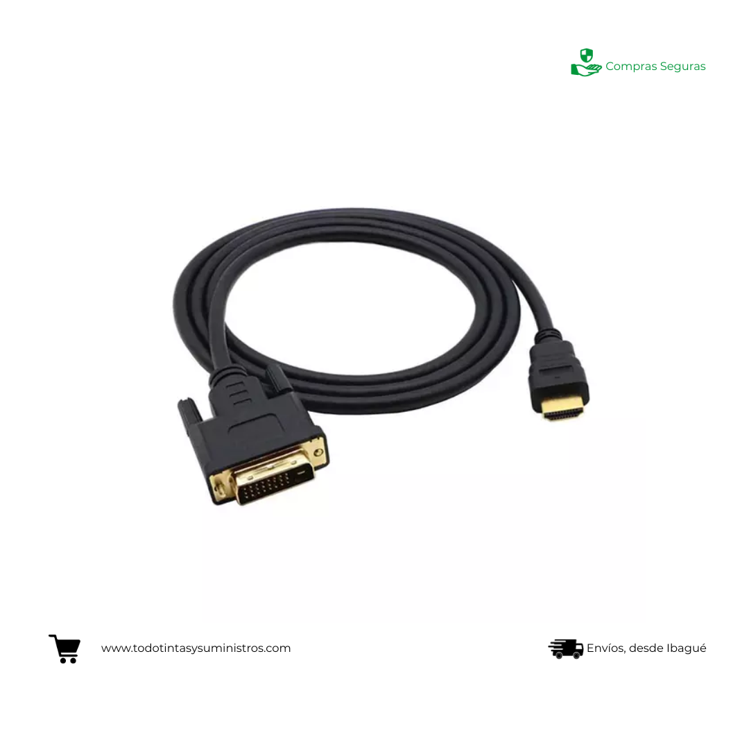 Cable Hdmi a Dvi 1.8 Mts 2