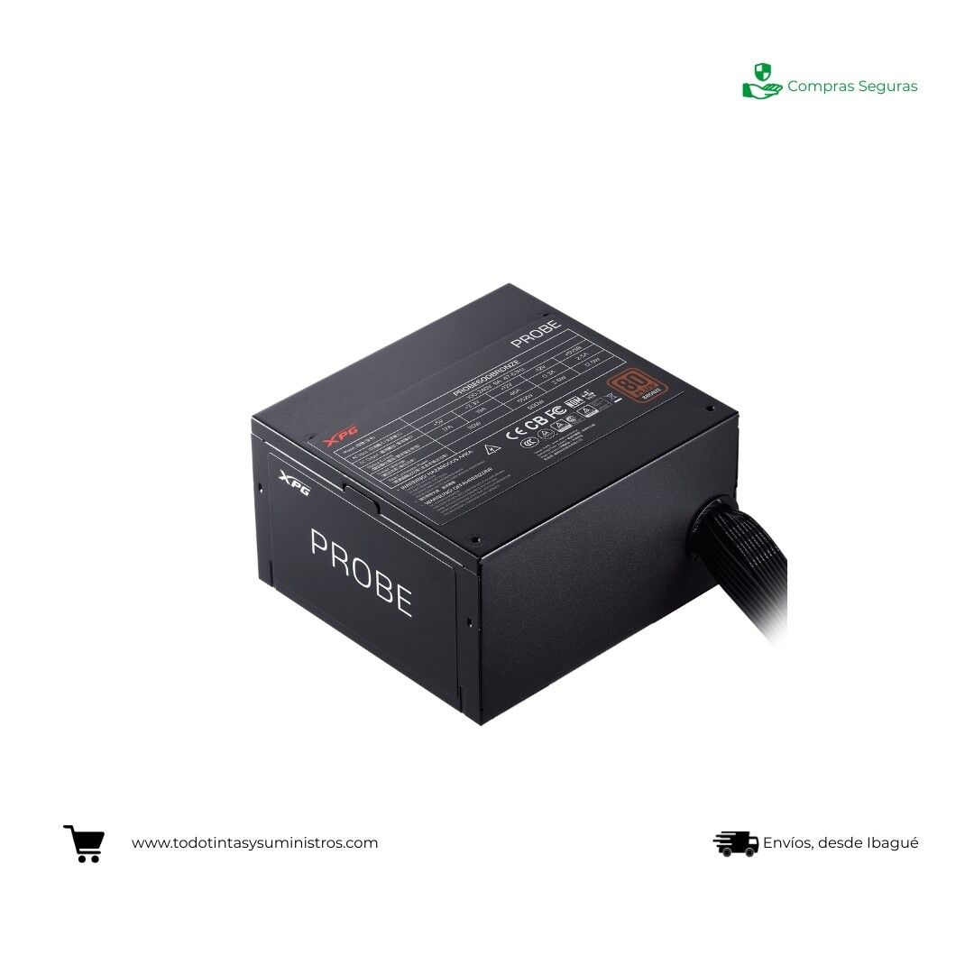 Fuente de poder Xpg Probe 700W 80 Plus Bronze 8
