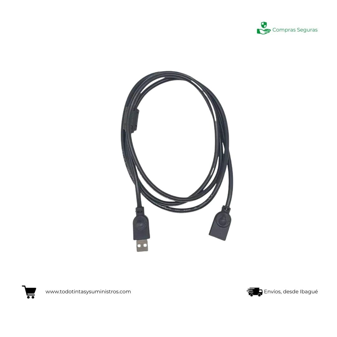 Cable extension Usb 1.5 Mts Lexa 2