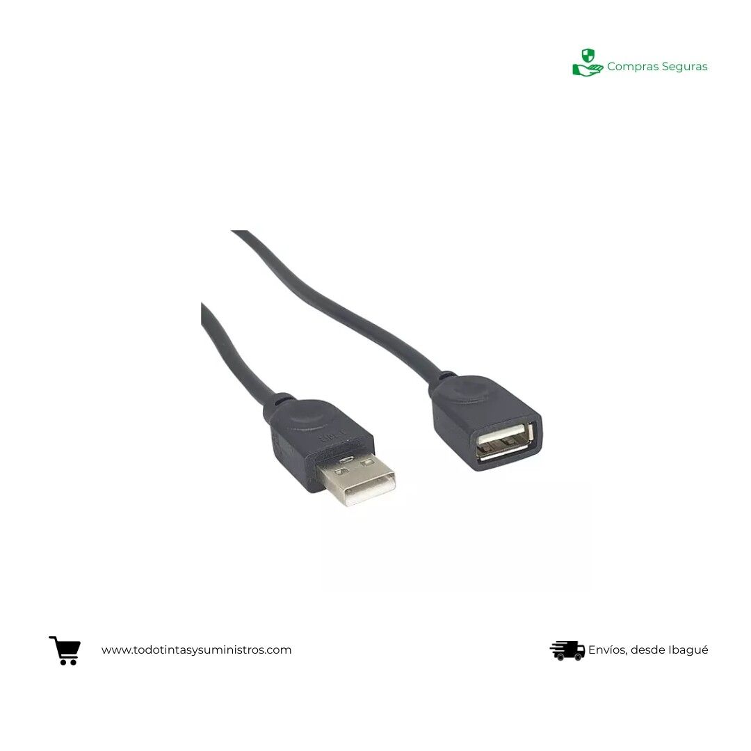 Cable extension Usb 1.5 Mts Lexa
