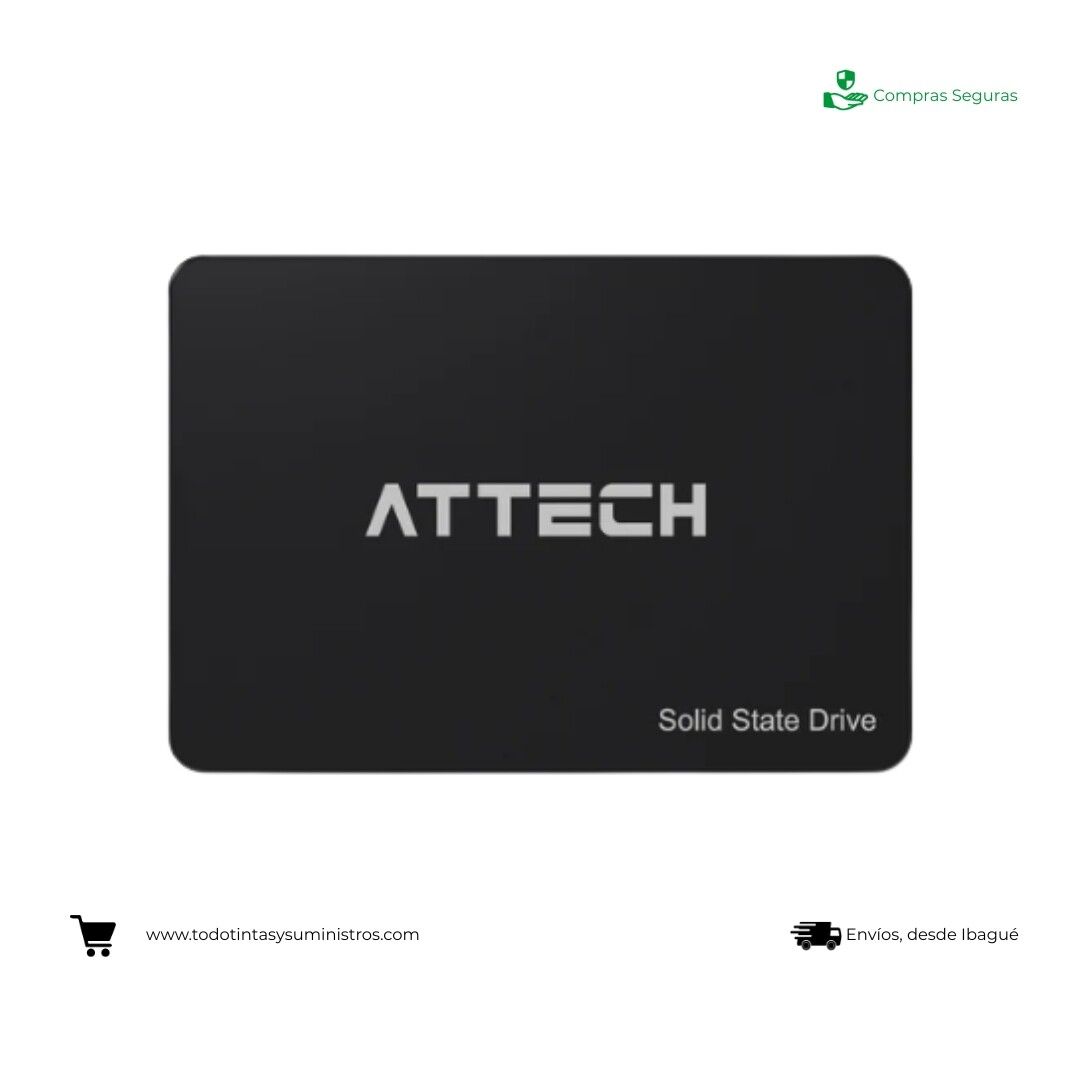 Disco de estado solido ATTECH 256GB 2.5