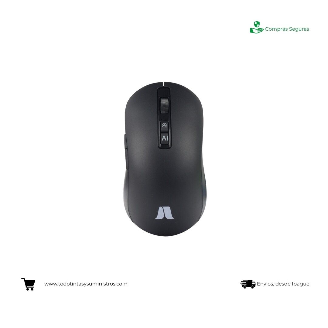 Mouse  Jaltech GM1085 inalámbrico -Bluetooth con Inteligencia Artificial