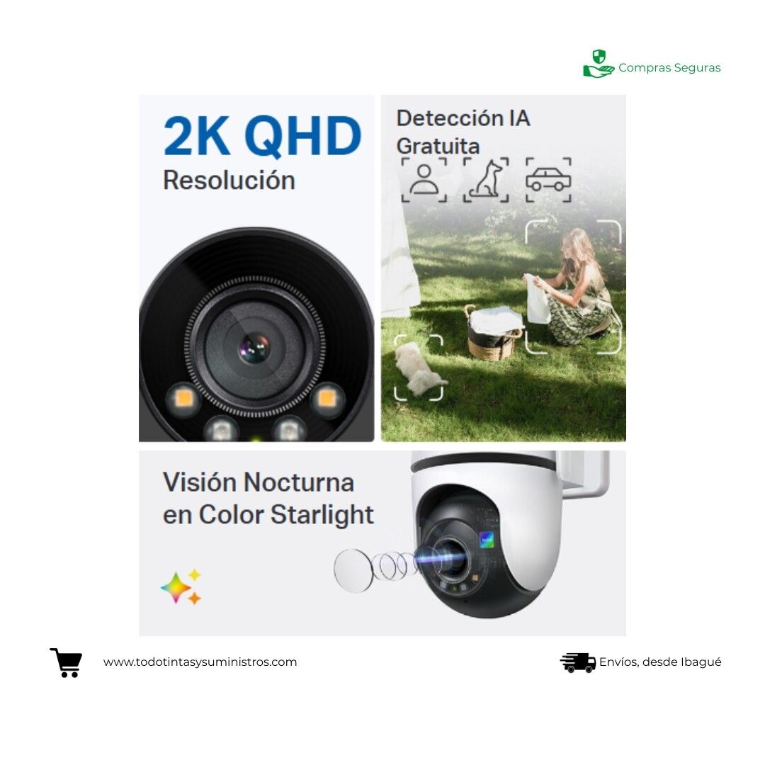 Cámara TP LINK tapo C520w 3