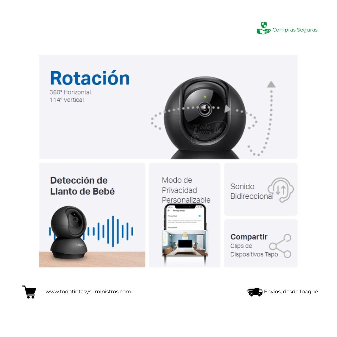 Cámara TP Link TAPO C211 WIFI 5