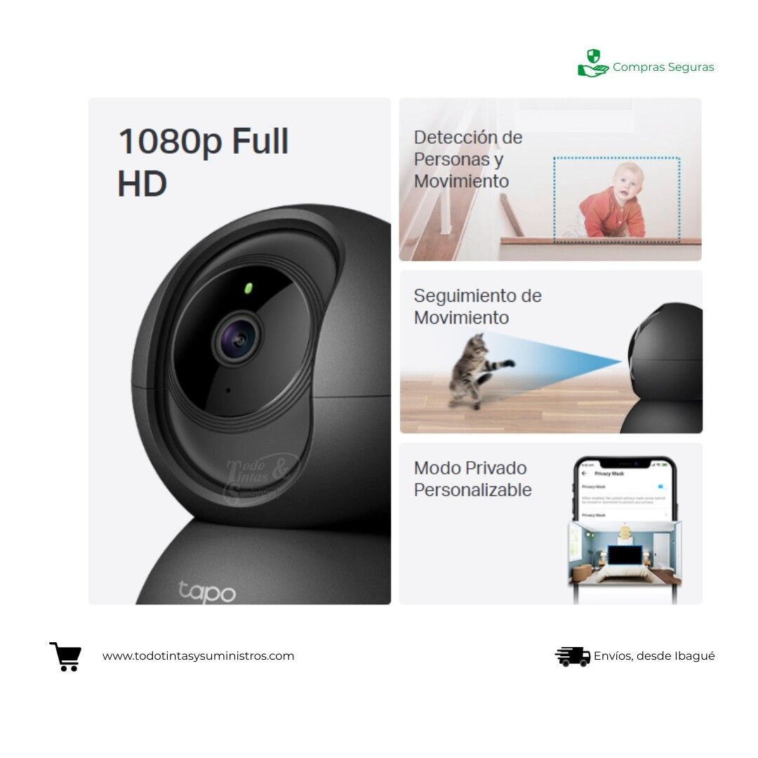 Cámara TP Link TAPO C201 WIFI 3