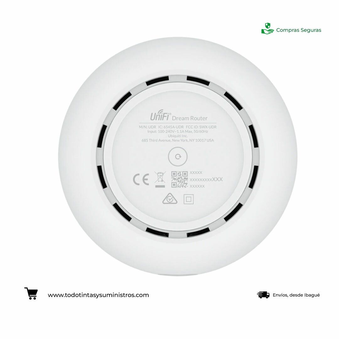 Acces point ubiquiti inc 685 UAP-AC-LR WiFi5 Dual band con puerto gigabit ethernet 2