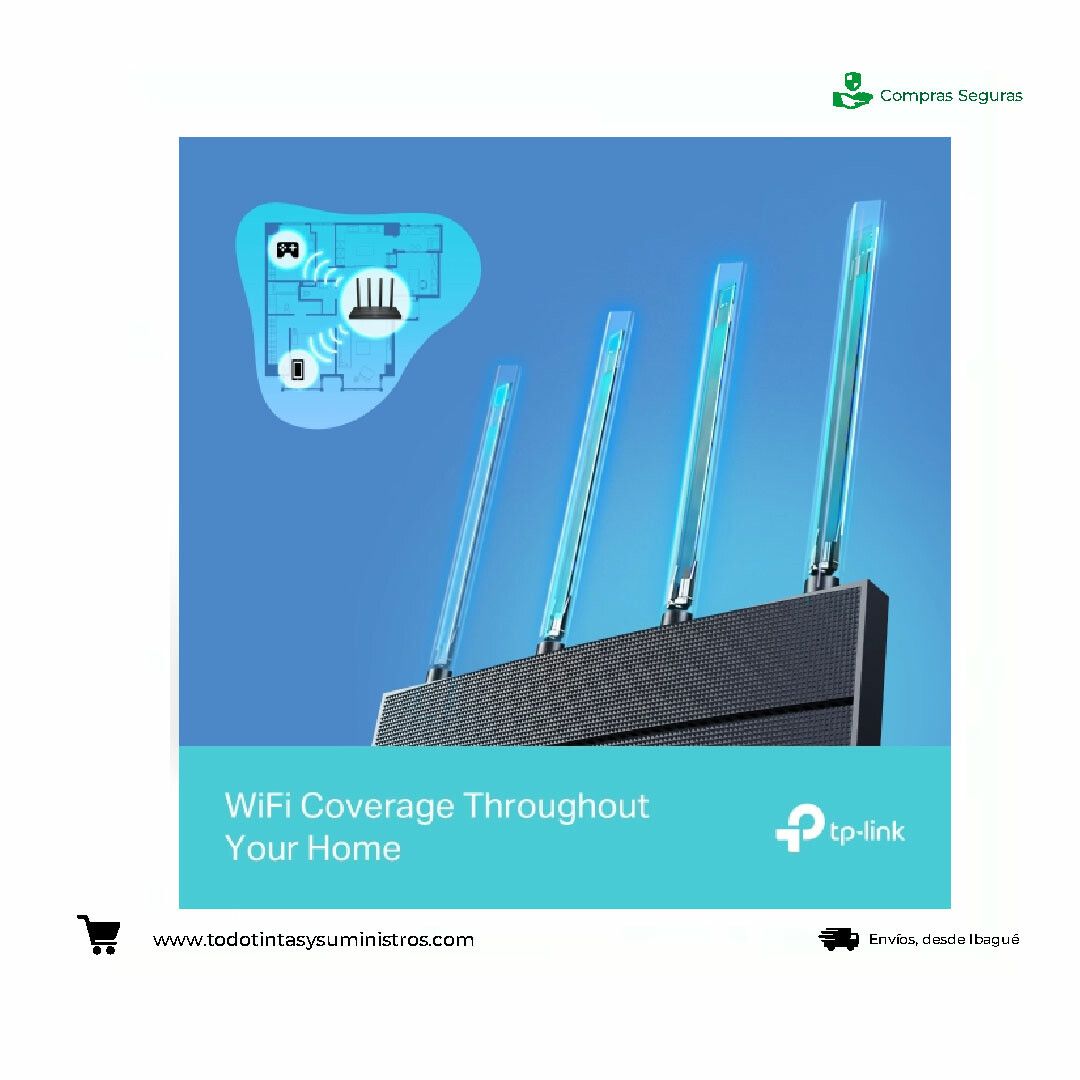 Archer AX12 TP Link Router wifi 6 Doble Banda AX1500 2