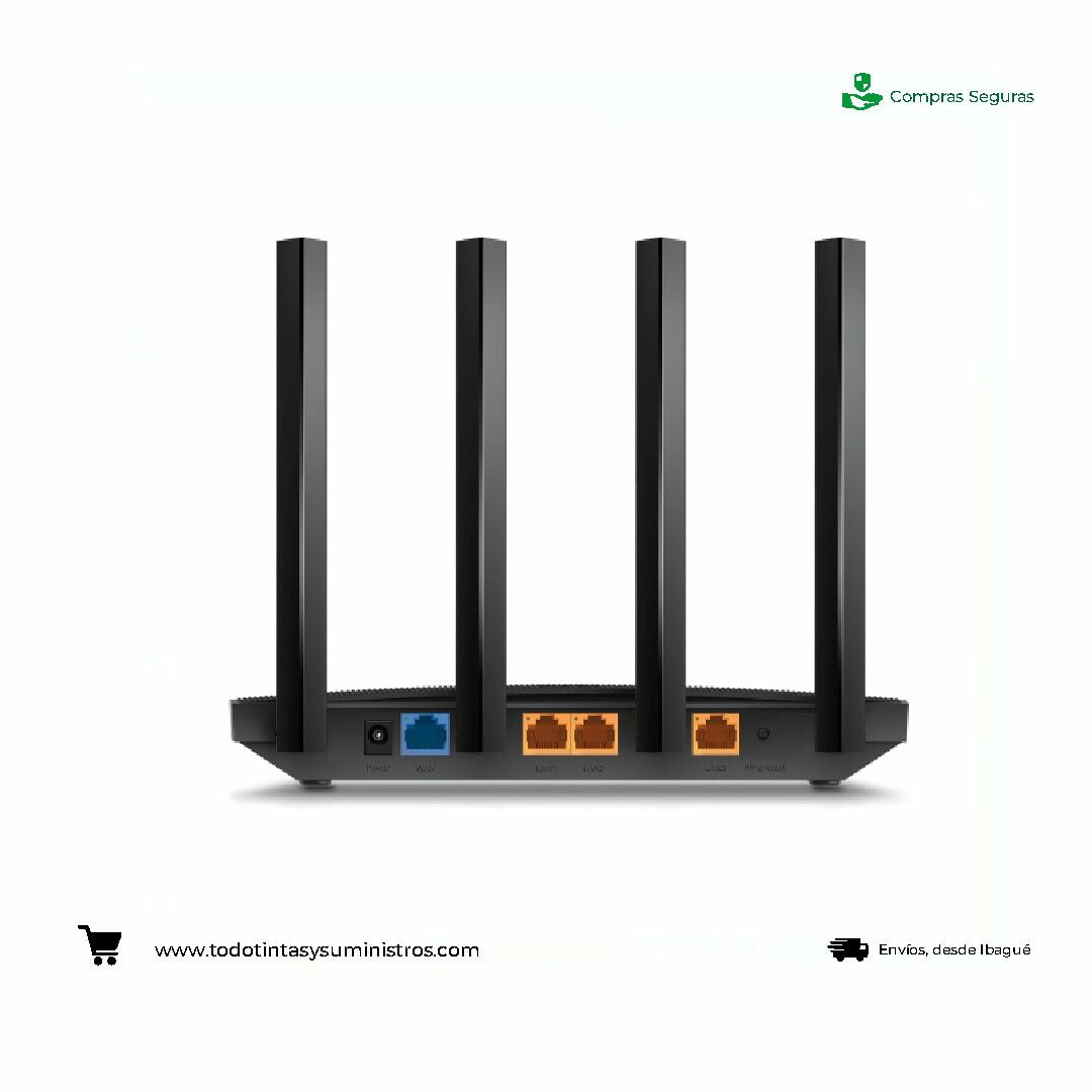 Archer AX12 TP Link Router wifi 6 Doble Banda AX1500 4