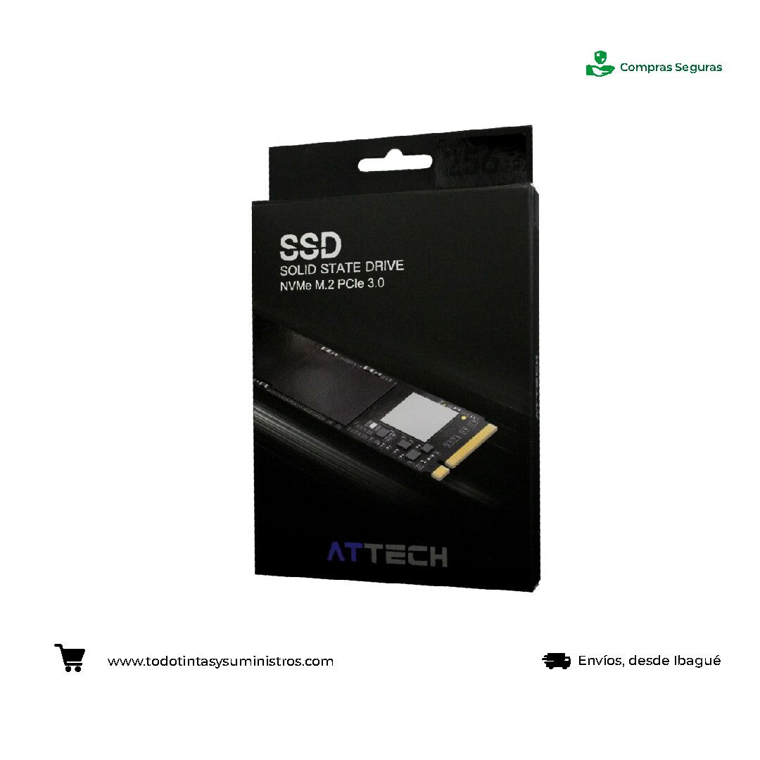 Unidad de estado solido ATTECH 256GB M.2 NVMe PCIe 3x4