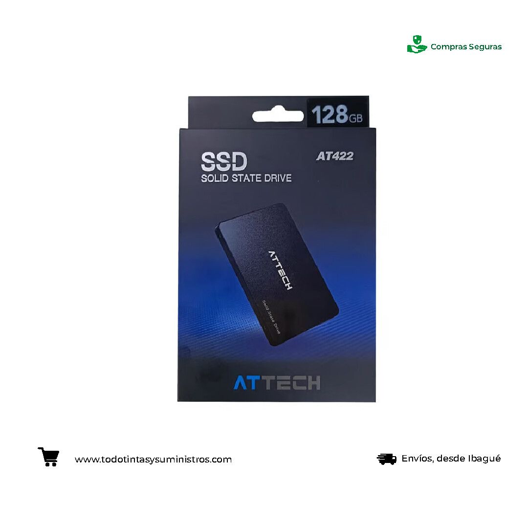 Disco de estado solido ATTECH 128GB 2.5 3