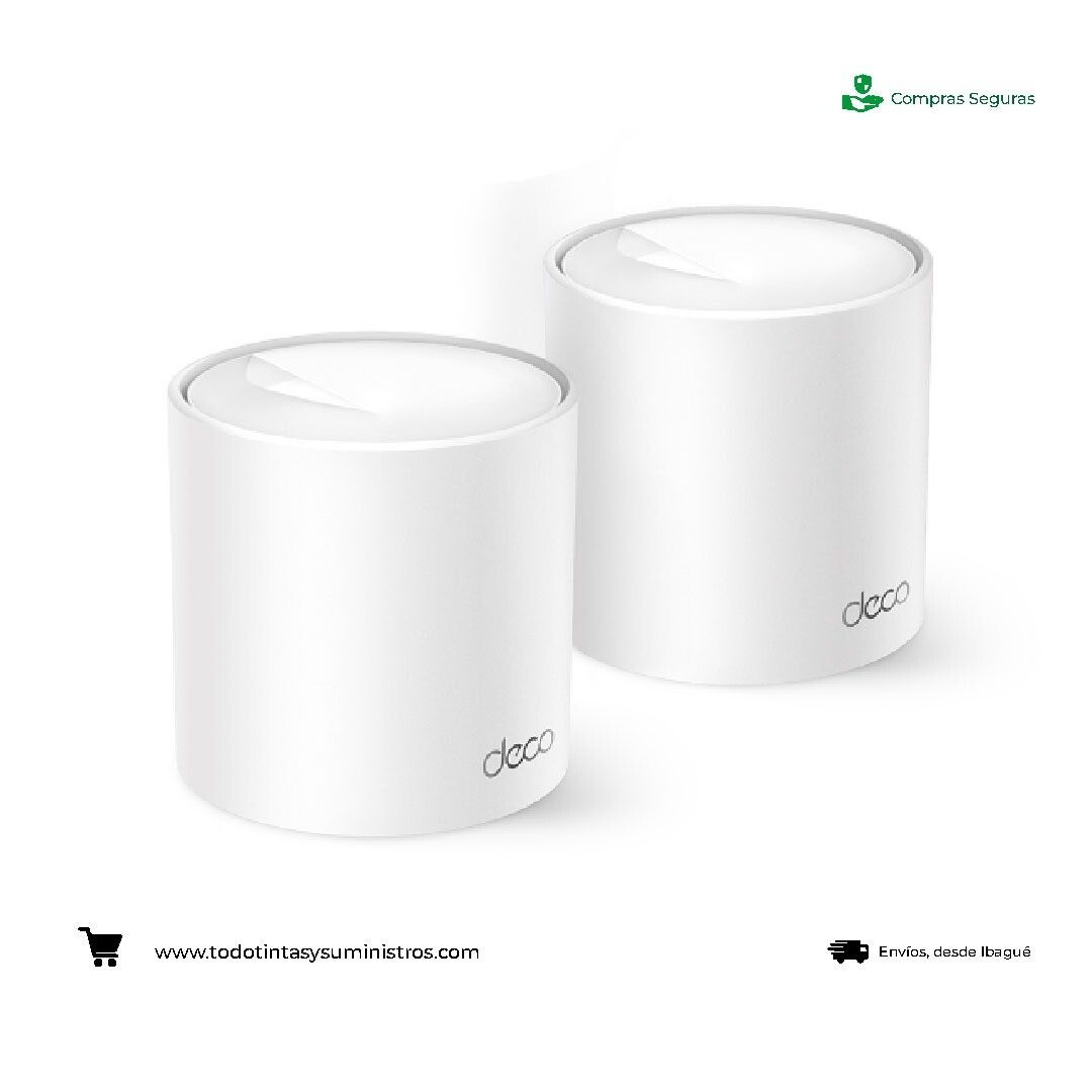 Deco Extensor de rango TP LINK AX1500 Wi-Fi 6 Mesh 2-pack