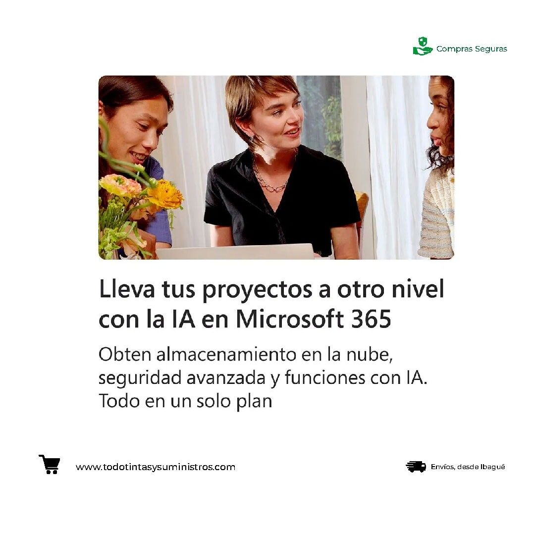 Licencia virtual Microsoft 365 Familia 1Año 2