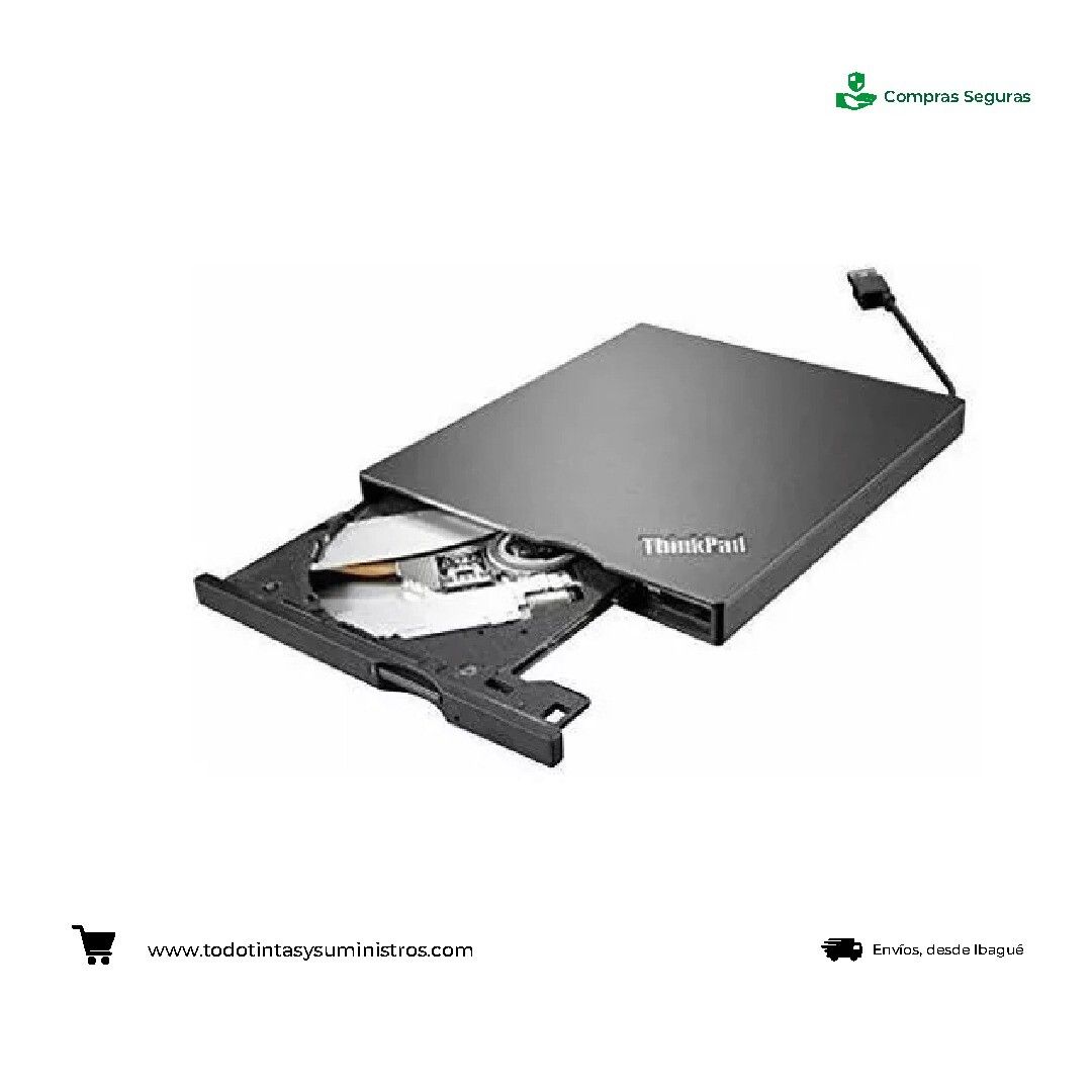 Quemador Externo Lenovo ThinkPad UltraSlim USB DVD 2