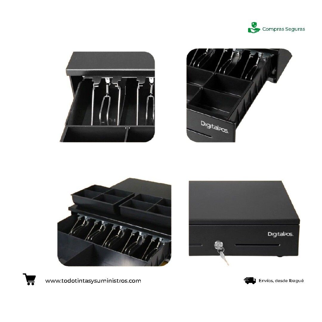 Cajón Monedero Digital POS DIG-KR410 ECO 2