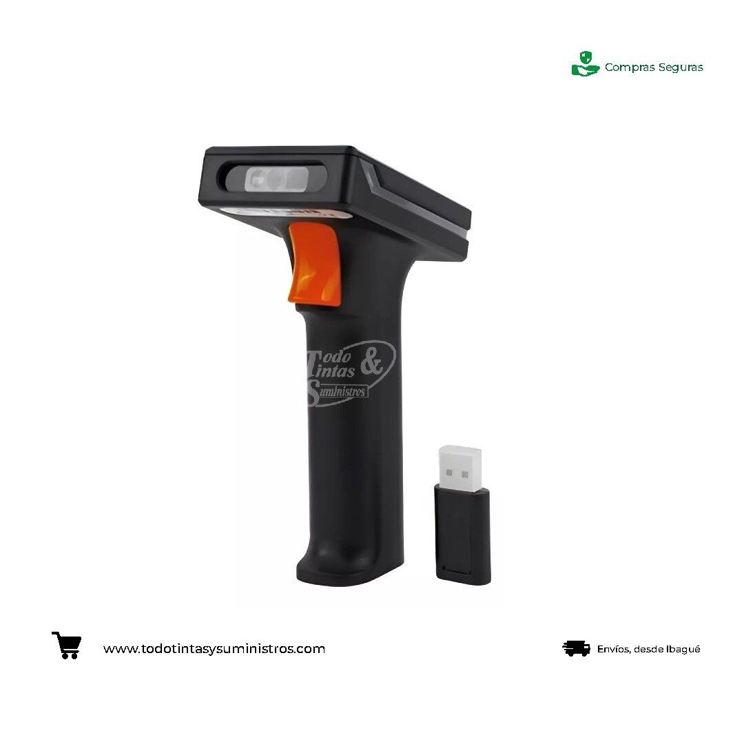 Lector De Código Digital POS DIG-D40RB 1D-2D Inalámbrica 2