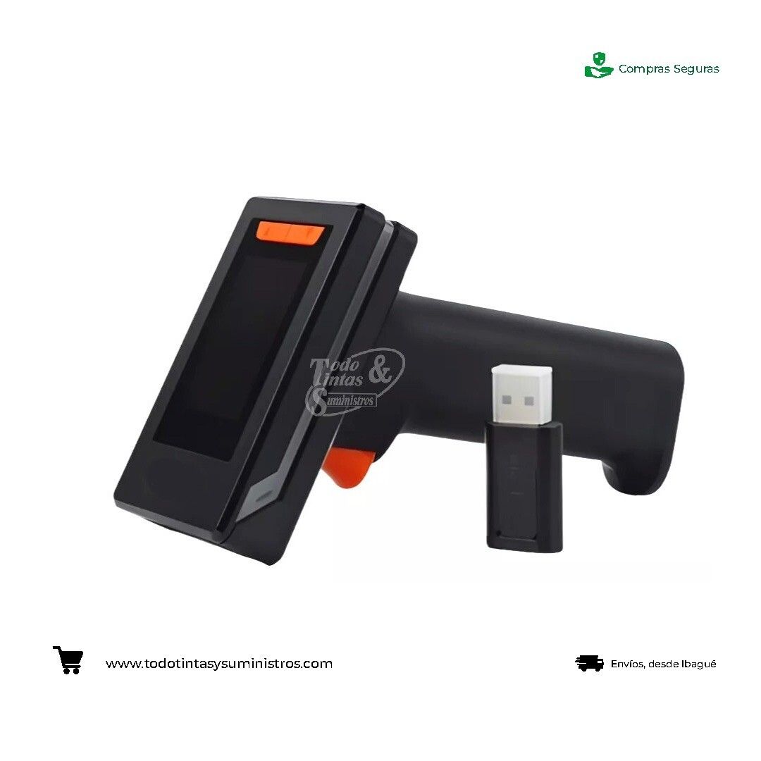 Lector De Código Digital POS DIG-D40RB 1D-2D Inalámbrica 3