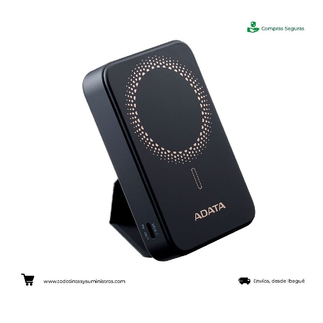 Batería Recargable ADATA R100 Magnetica 10000Mah negro 3