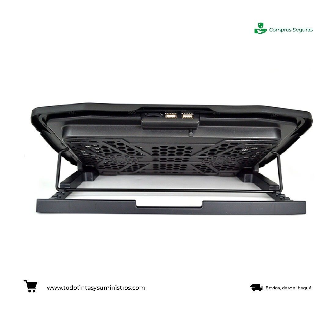 Base refrigerante Jaltech H9 6 Ventiladores para portatil 3