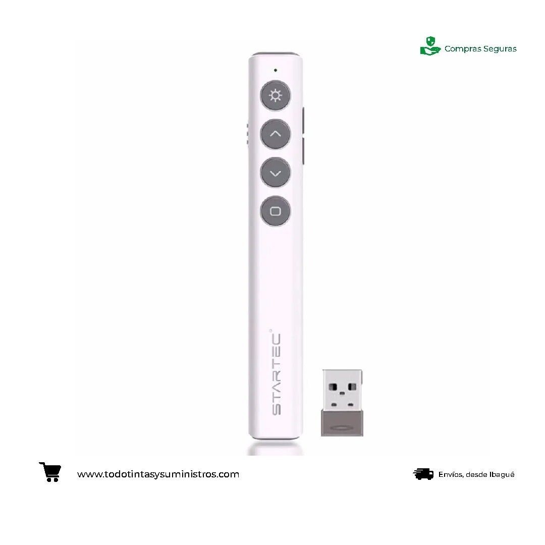 Apuntador Laser Star Tec Rojo St-Lp-91 Blanco