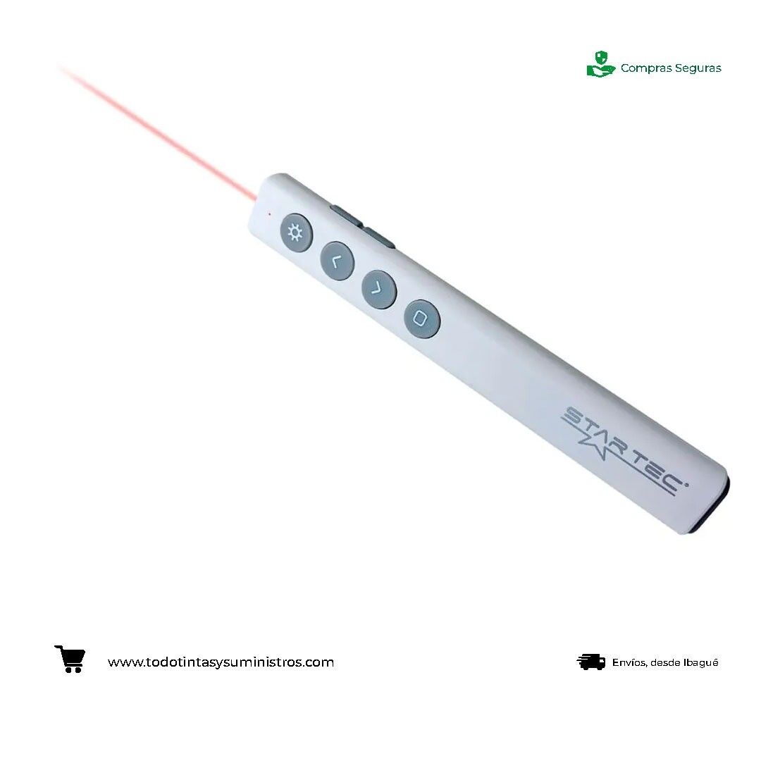 Apuntador Laser Star Tec Rojo St-Lp-91 Blanco 2