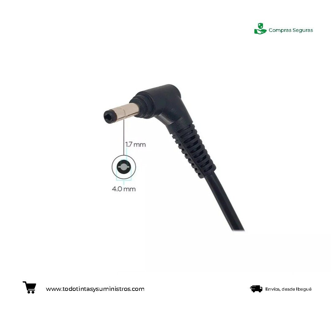 Cargador genérico Lenovo punta redonda 20V 3.25A 3