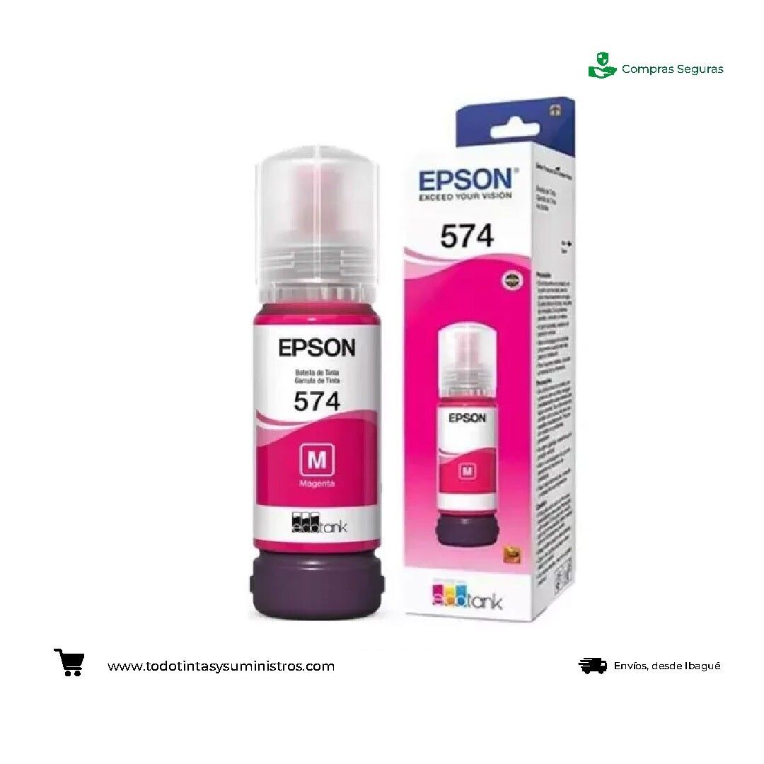 Botella de Tinta Magenta Epson T574 2