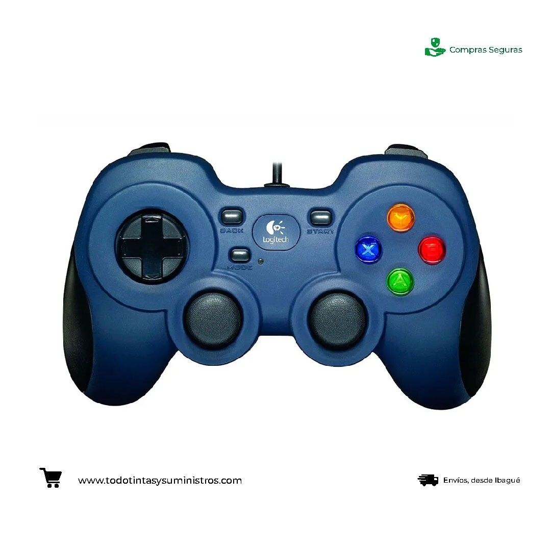 Control Gamepad multiplataforma alámbrico Logitech F310 PC