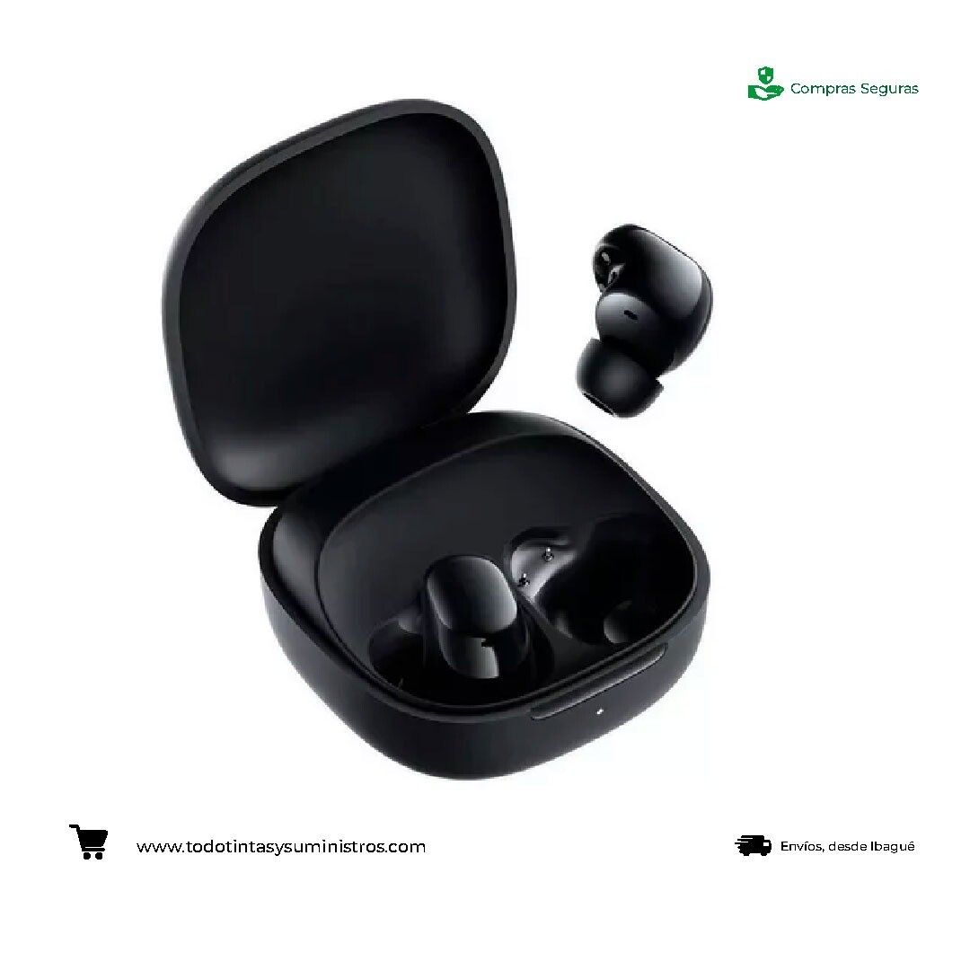 Audífono Xiaomi Redmi Buds 6 Play inalambricos Bluetooth negro
